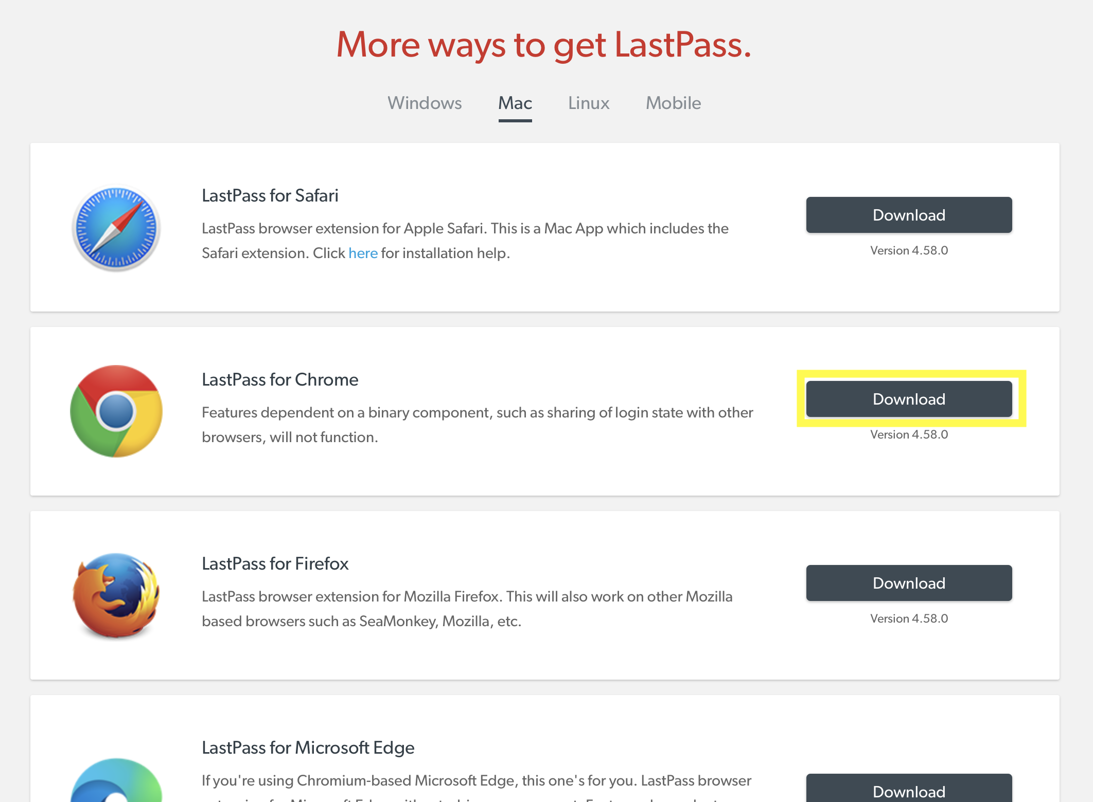 Lastpass Mac App Not Working