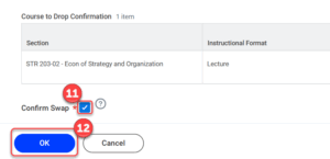 Click on the Confirm checkbox and then click OK to complete.
