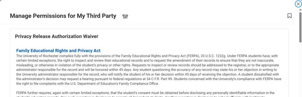4-Read the Privacy Release Authorization Waiver.