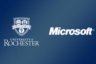 UR and Microsoft logos
