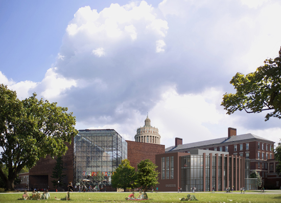 Ronald Rettner Hall for Media Arts and Innovation. Rendering provided by Goody Clancy