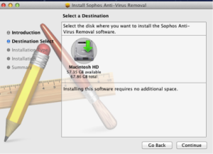 how to un install sophos antivirus mac