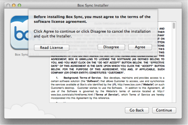 box mac agree to terms screenshot