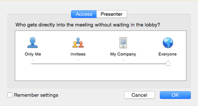 schedule skype for business meeting in outlook for mac