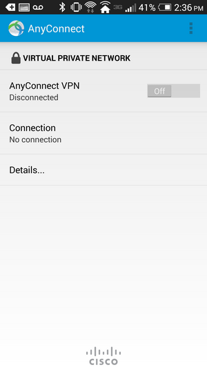 vpn android screenshot