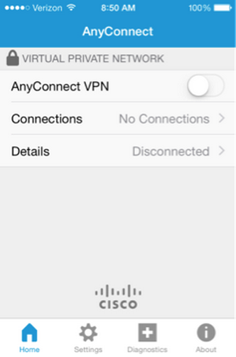 vpn ios screenshot