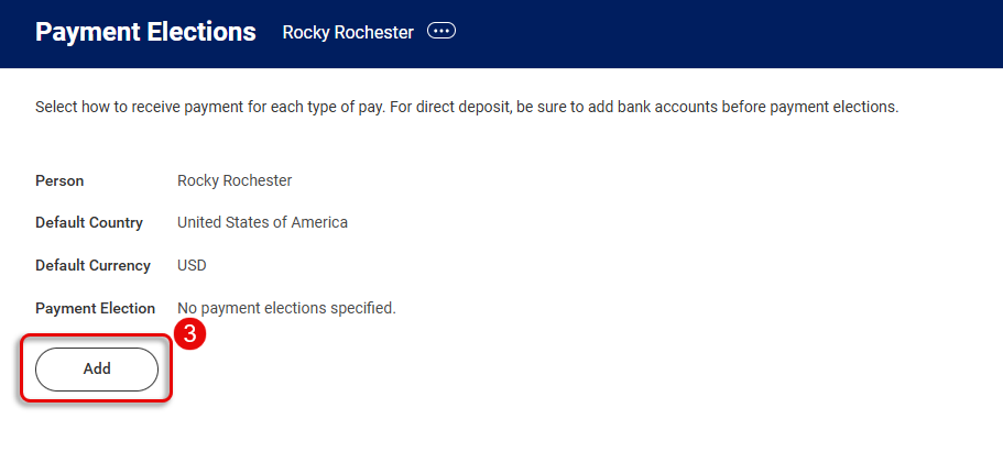3-Select Add to add an account.