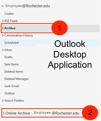 microsoft email archiving