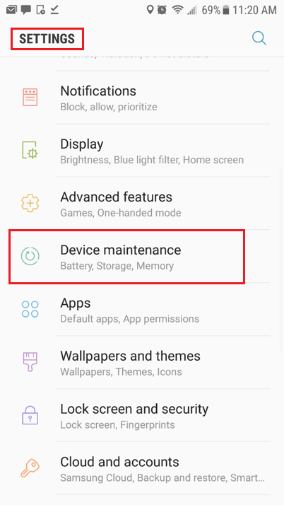 how to change app settings on i phone