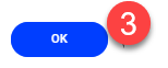 Review your name, then click the OK button.