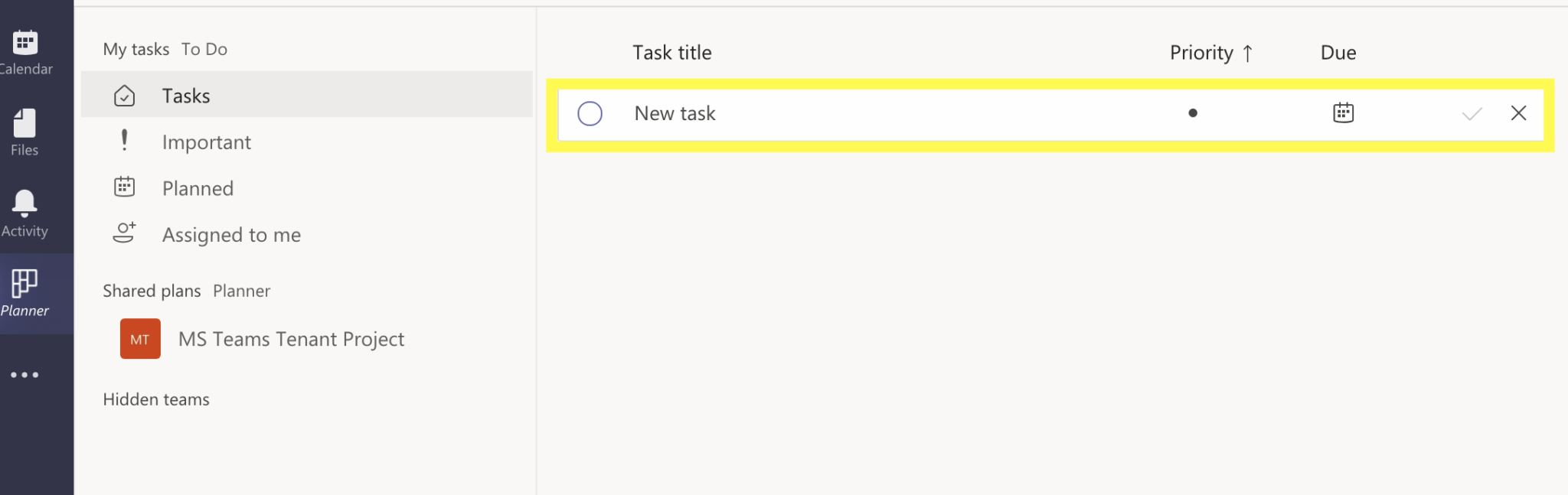 how to add personal tasks in microsoft teams