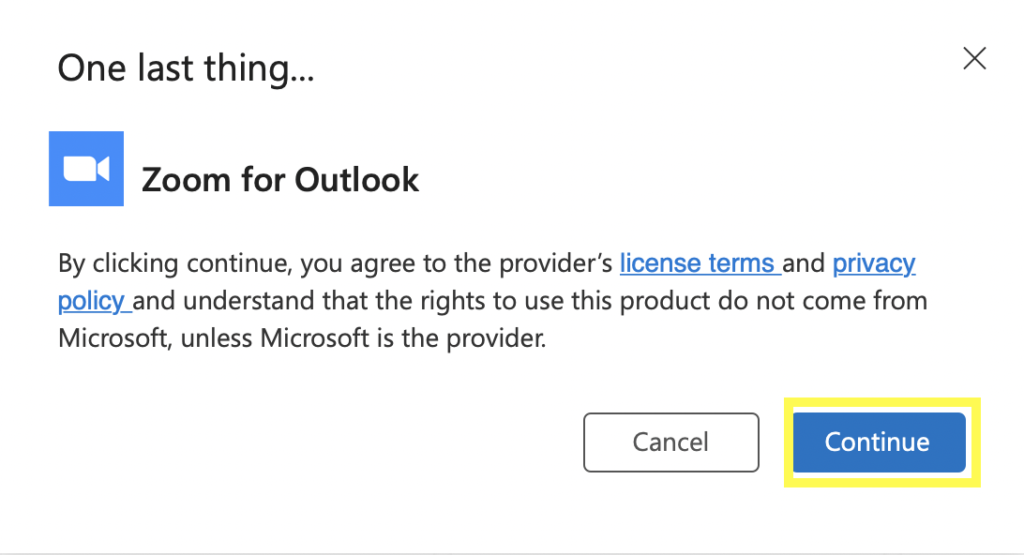 how to add zoom add ins to new outlook