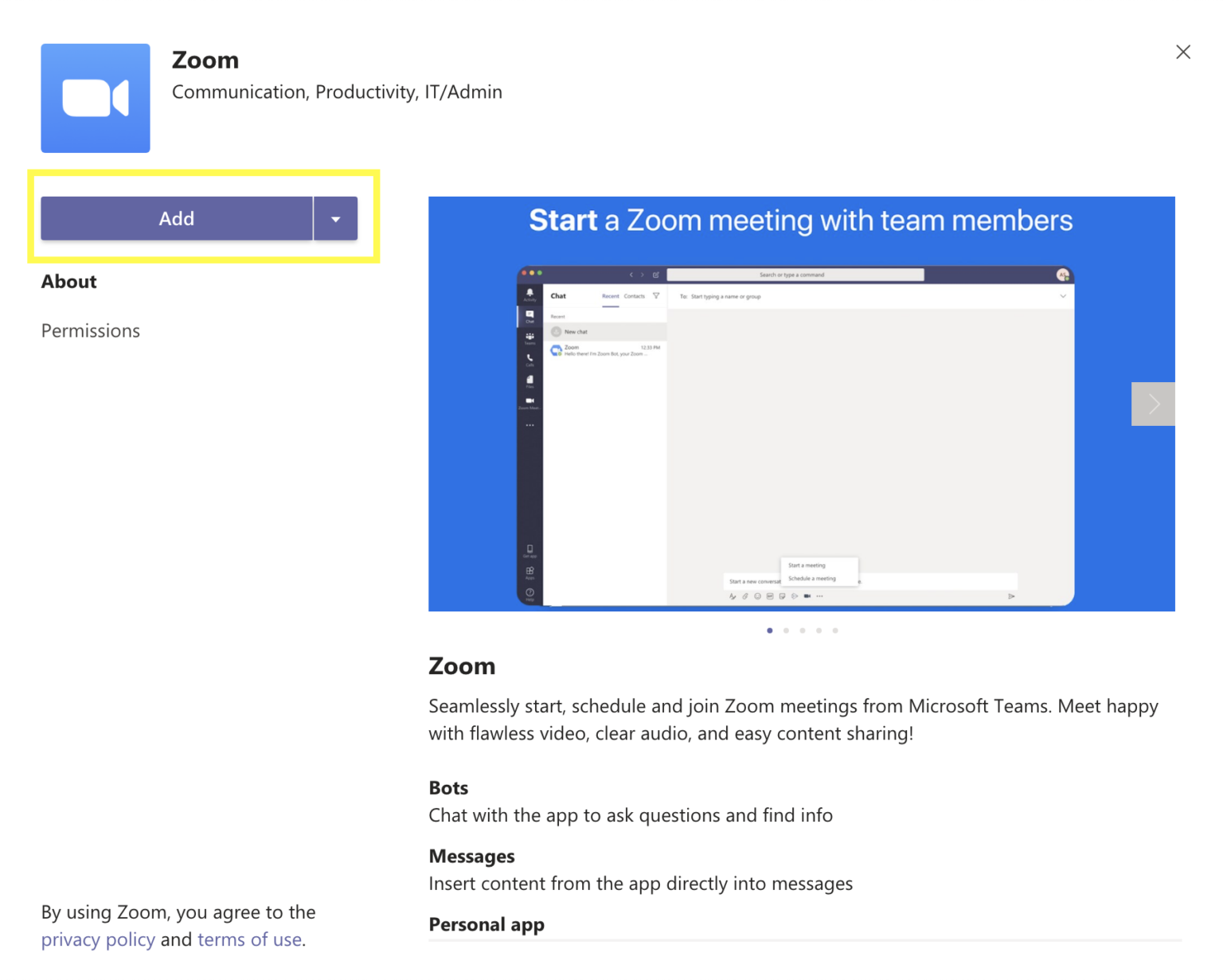 Kick Off Zoom Meetings Within Teams - University IT