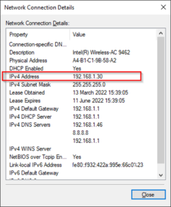 Finding Your Windows IP Address - University IT