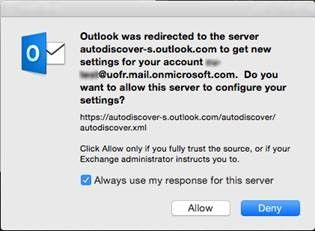 outlook 365 push notification to outlook 2011 for mac