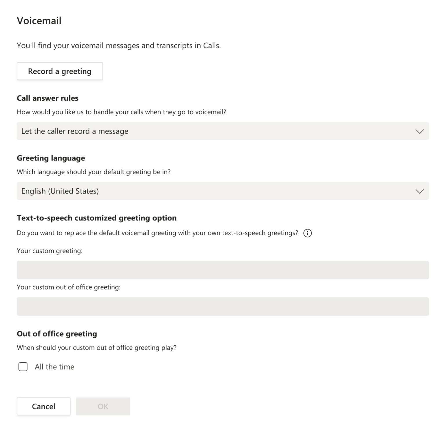 Setup Microsoft Teams Voicemail - University IT